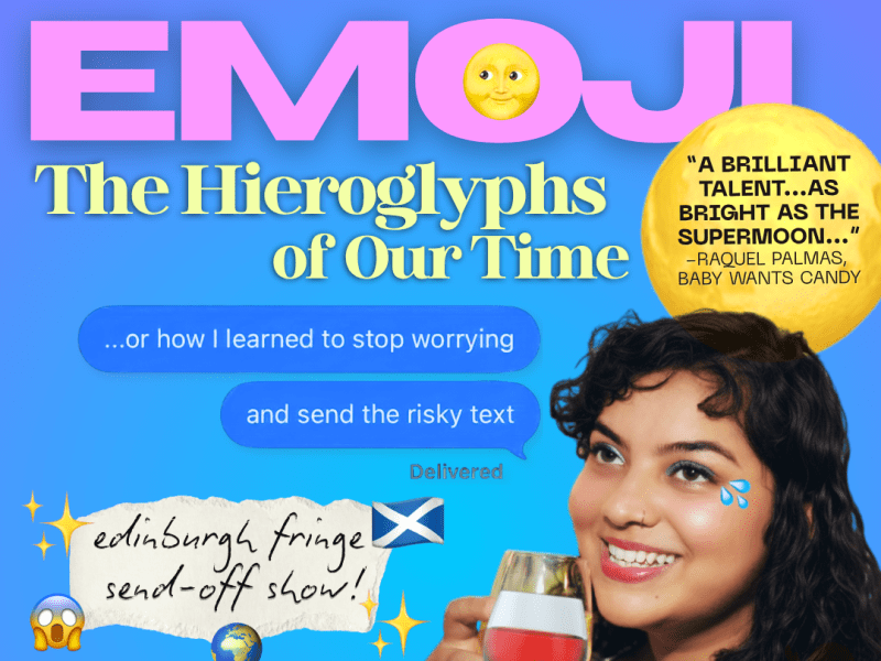 “Emoji: The Hieroglyphs of our Time” – C ARTS, Edinburgh Fringe&nbsp;★☆☆☆☆